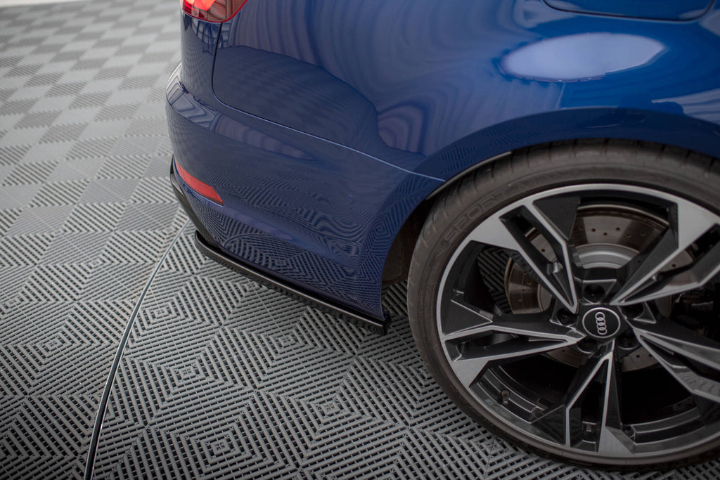 MAXTON DESIGN REAR SIDE SPLITTERS AUDI A4 S-LINE (US MY2019)