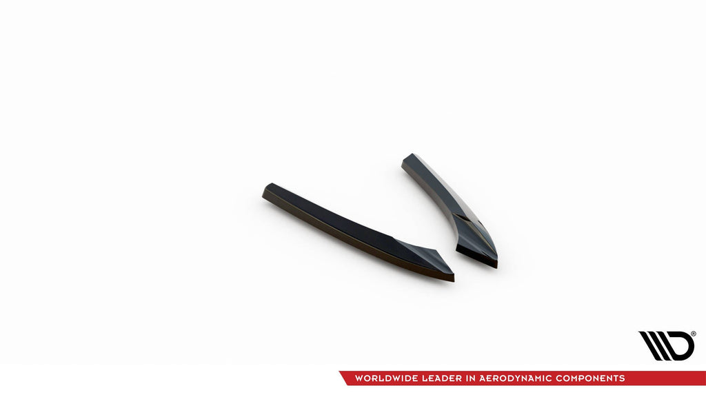 MAXTON DESIGN REAR SIDE SPLITTERS AUDI A5 COUPE 8T FACELIFT (Set for Maxton Valance)