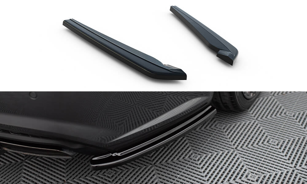 MAXTON DESIGN REAR SIDE SPLITTERS AUDI S6 / A6 S-LINE C7 FL SEDAN / AVANT
