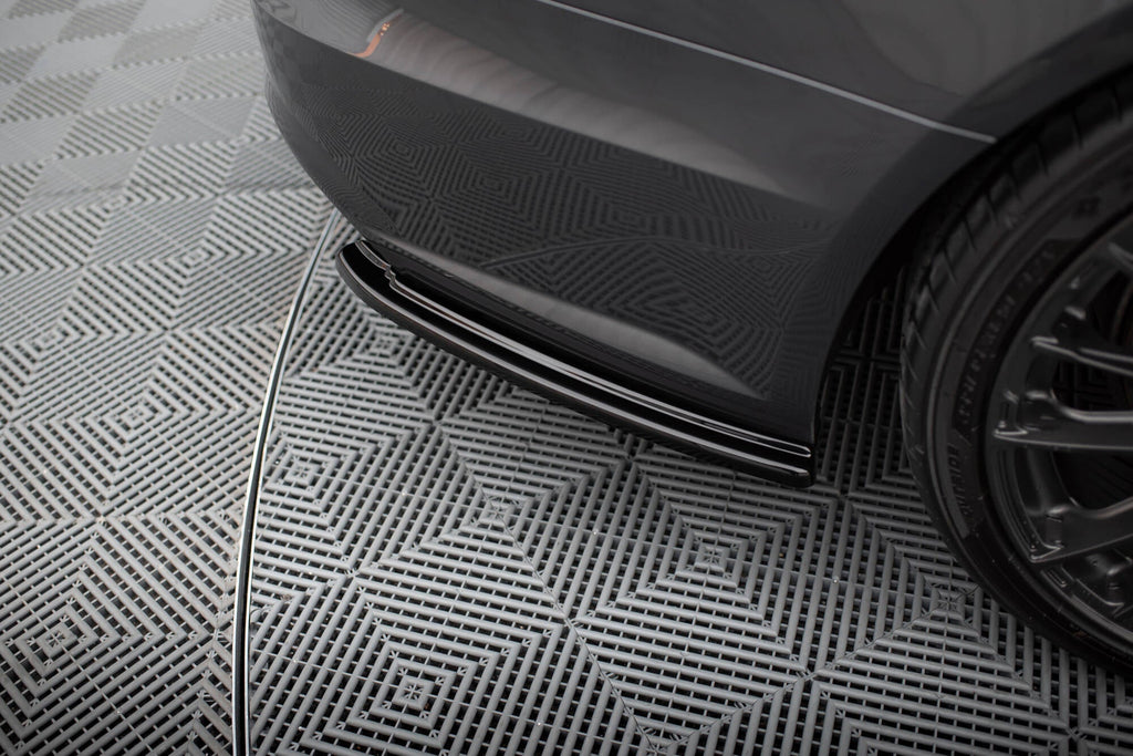 MAXTON DESIGN REAR SIDE SPLITTERS AUDI S6 / A6 S-LINE C7 FL SEDAN / AVANT
