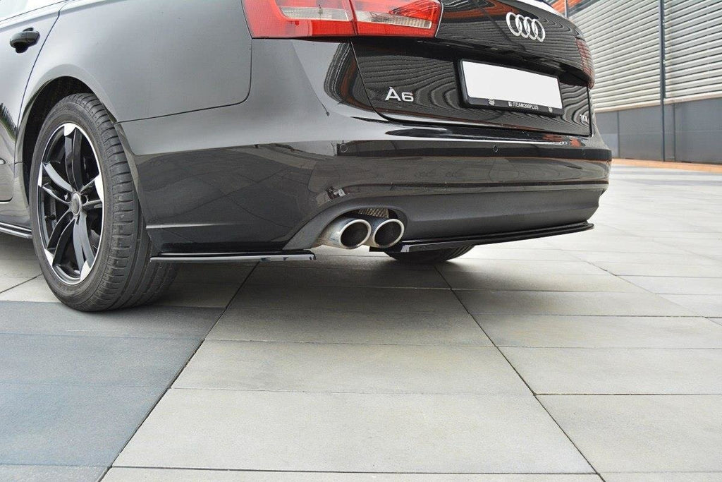 MAXTON DESIGN REAR SIDE SPLITTERS AUDI A6 C7