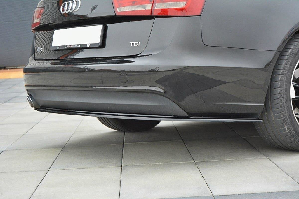 MAXTON DESIGN REAR SIDE SPLITTERS AUDI A6 C7