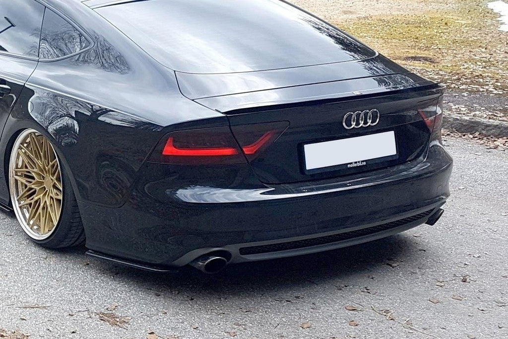 MAXTON DESIGN REAR SIDE SPLITTERS AUDI A7 S-LINE C7