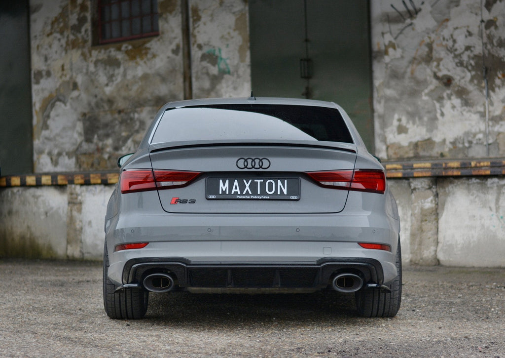 MAXTON DESIGN REAR SIDE SPLITTERS AUDI RS3 8V FL SEDAN