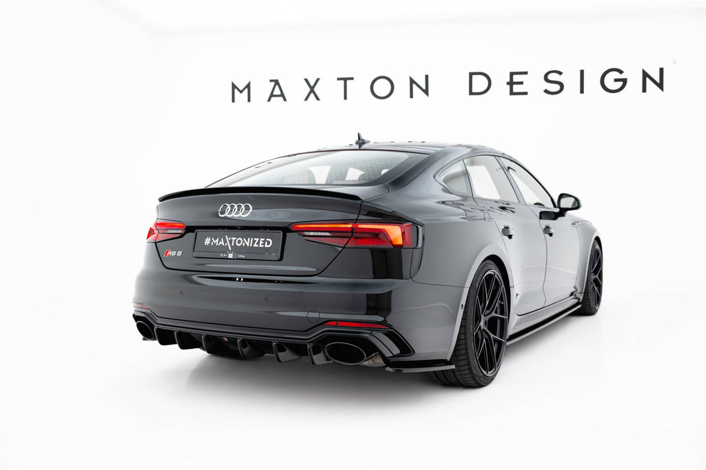 MAXTON DESIGN REAR SIDE SPLITTERS AUDI RS5 F5 COUPE