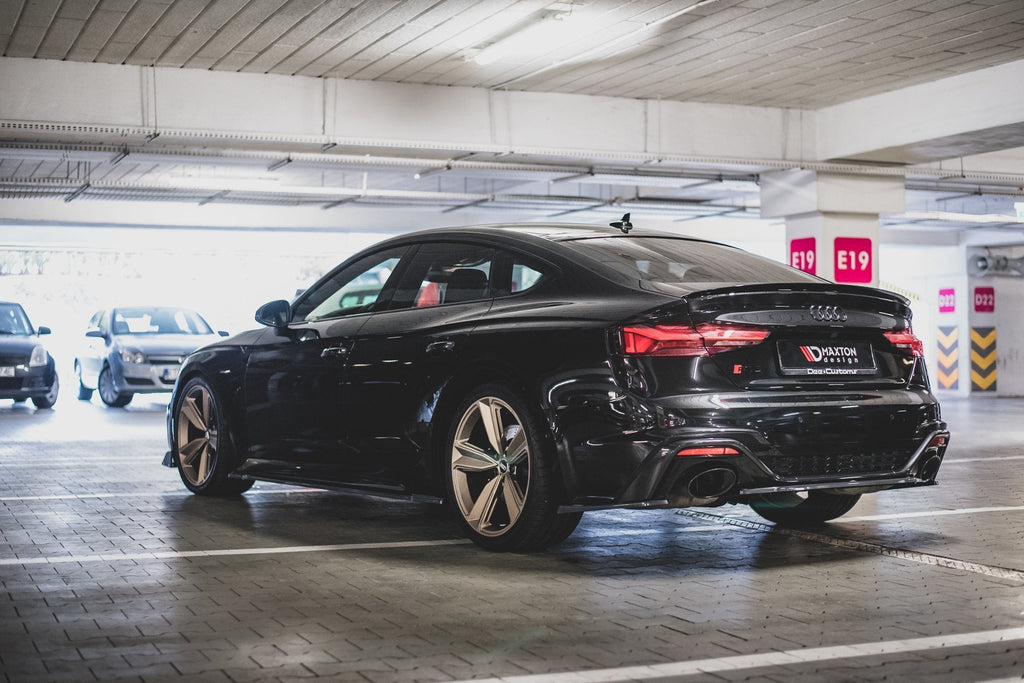 MAXTON DESIGN REAR SIDE SPLITTERS AUDI RS5 F5 FACELIFT