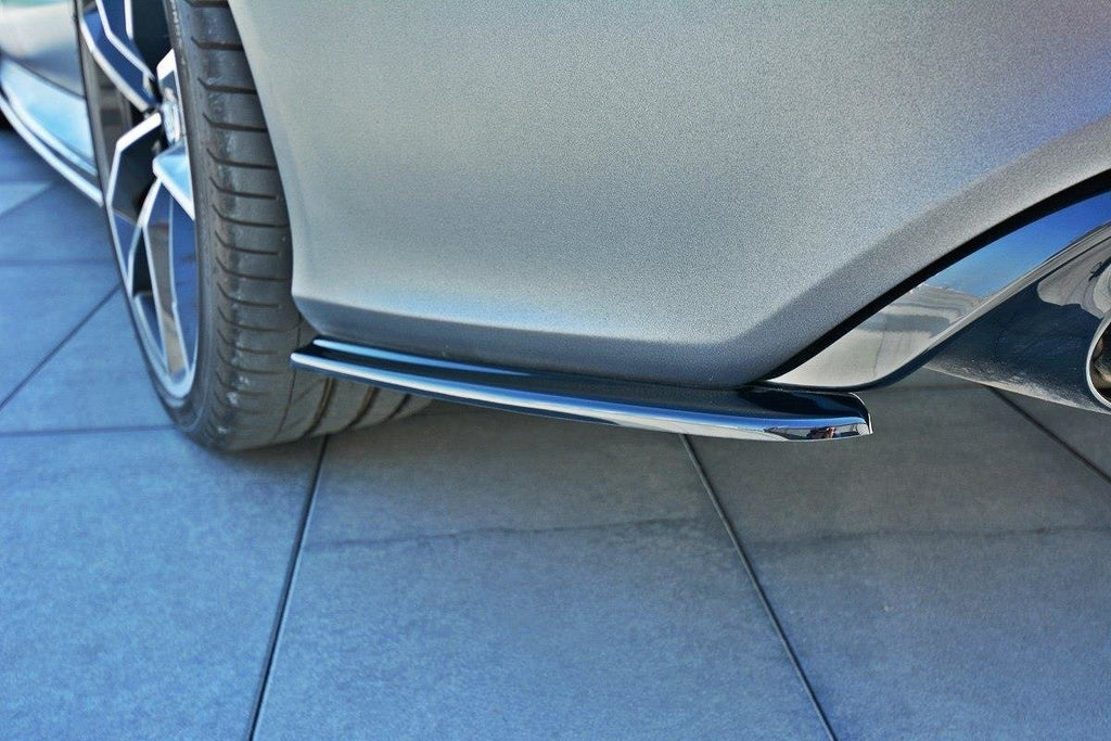 MAXTON DESIGN REAR SIDE SPLITTERS AUDI RS7 C7 FL