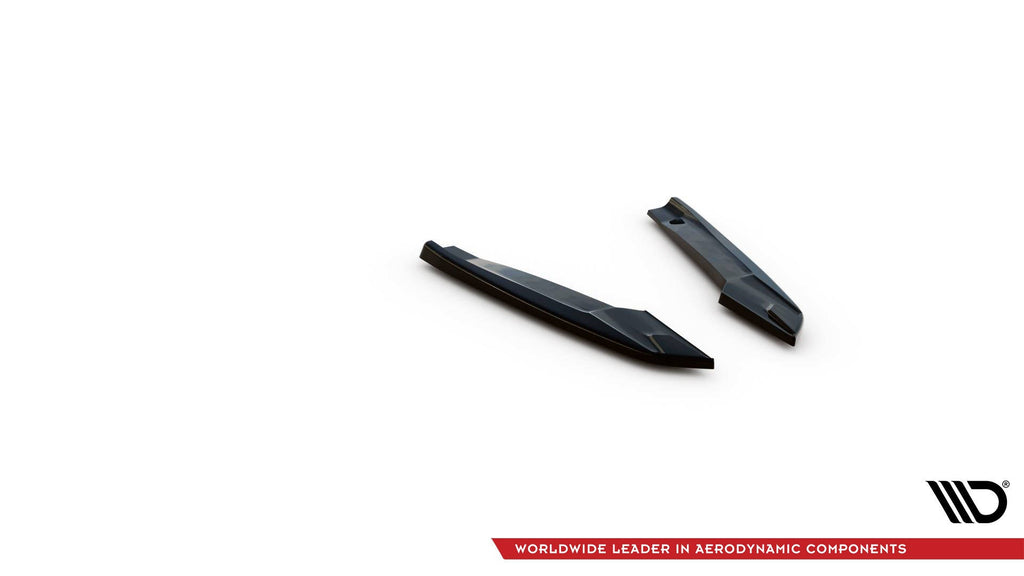 MAXTON DESIGN REAR SIDE SPLITTERS AUDI S5 COUPE / SPORTBACK F5 (set for Maxton valance)