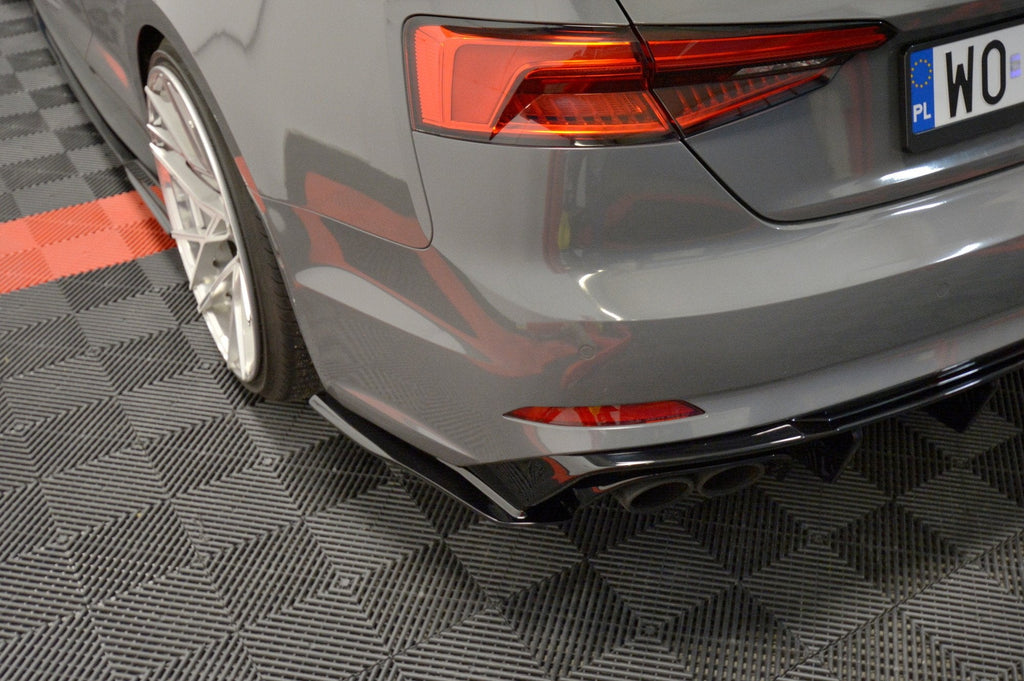 MAXTON DESIGN REAR SIDE SPLITTERS AUDI S5 F5 COUPE