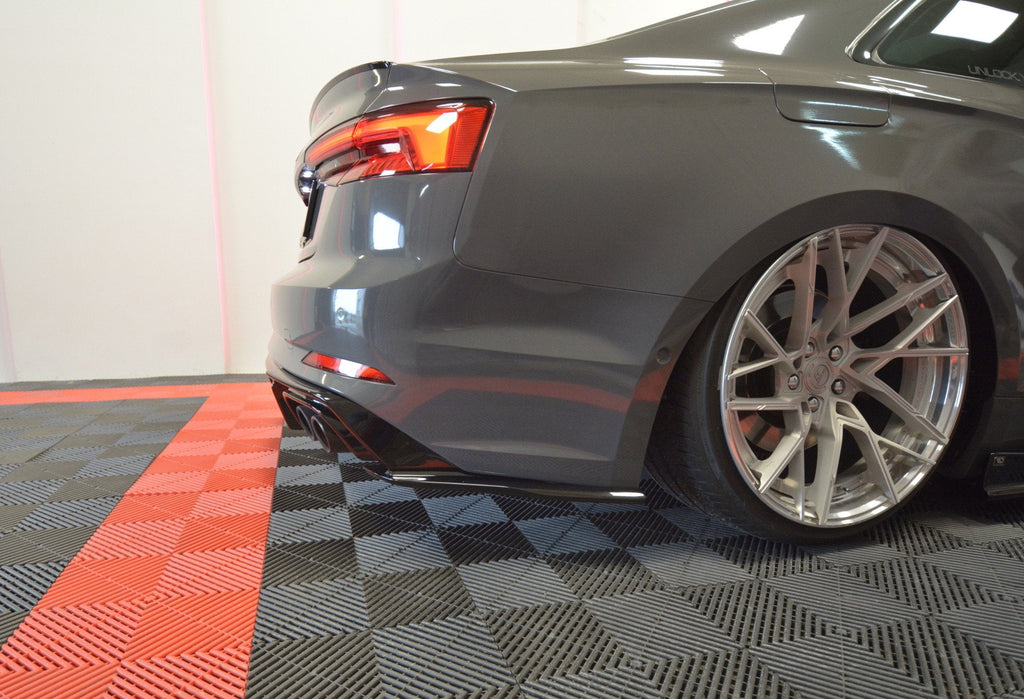 MAXTON DESIGN REAR SIDE SPLITTERS AUDI S5 F5 COUPE