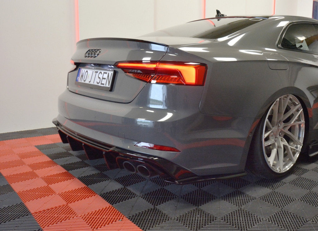 MAXTON DESIGN REAR SIDE SPLITTERS AUDI S5 F5 COUPE