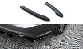 MAXTON DESIGN REAR SIDE SPLITTERS AUDI S6 / A6 S-LINE C7 FL (set for Maxton valance)