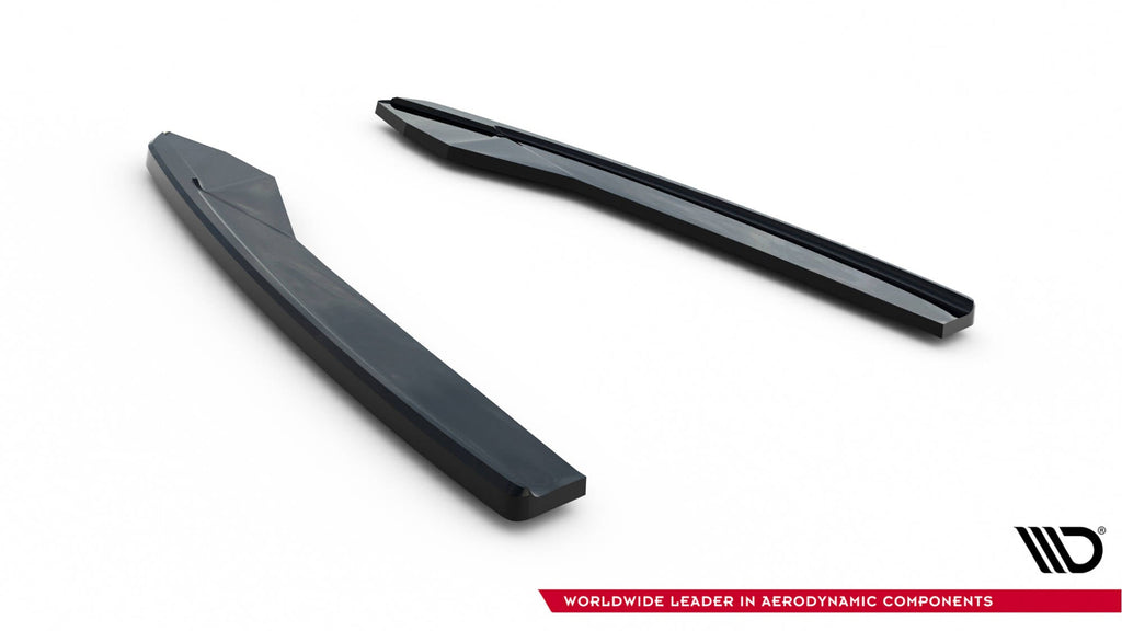 MAXTON DESIGN REAR SIDE SPLITTERS AUDI S6 / A6 S-LINE C7 FL (set for Maxton valance)