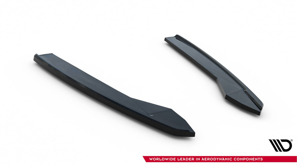 MAXTON DESIGN REAR SIDE SPLITTERS AUDI S6 / A6 S-LINE C7 FL (set for Maxton valance)