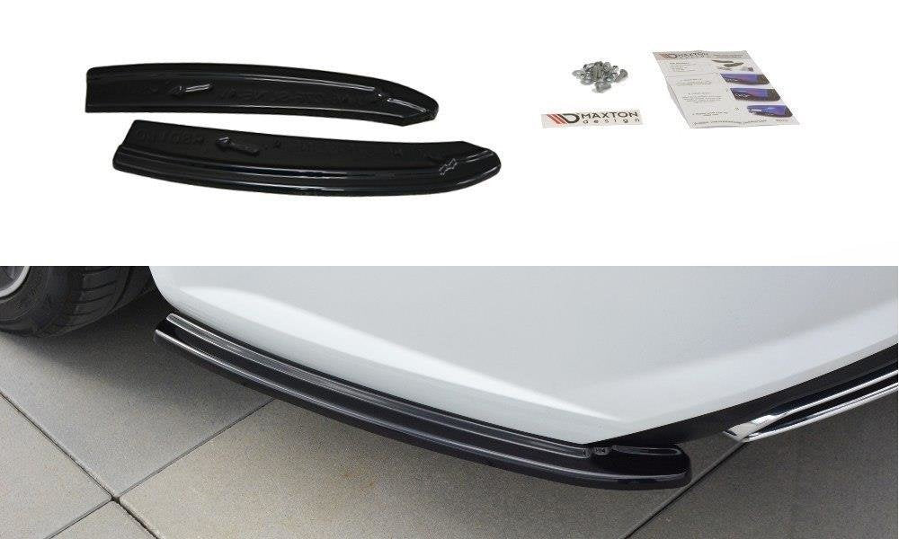 MAXTON DESIGN REAR SIDE SPLITTERS AUDI S6 / A6 S-LINE C7 FL SEDAN / AVANT