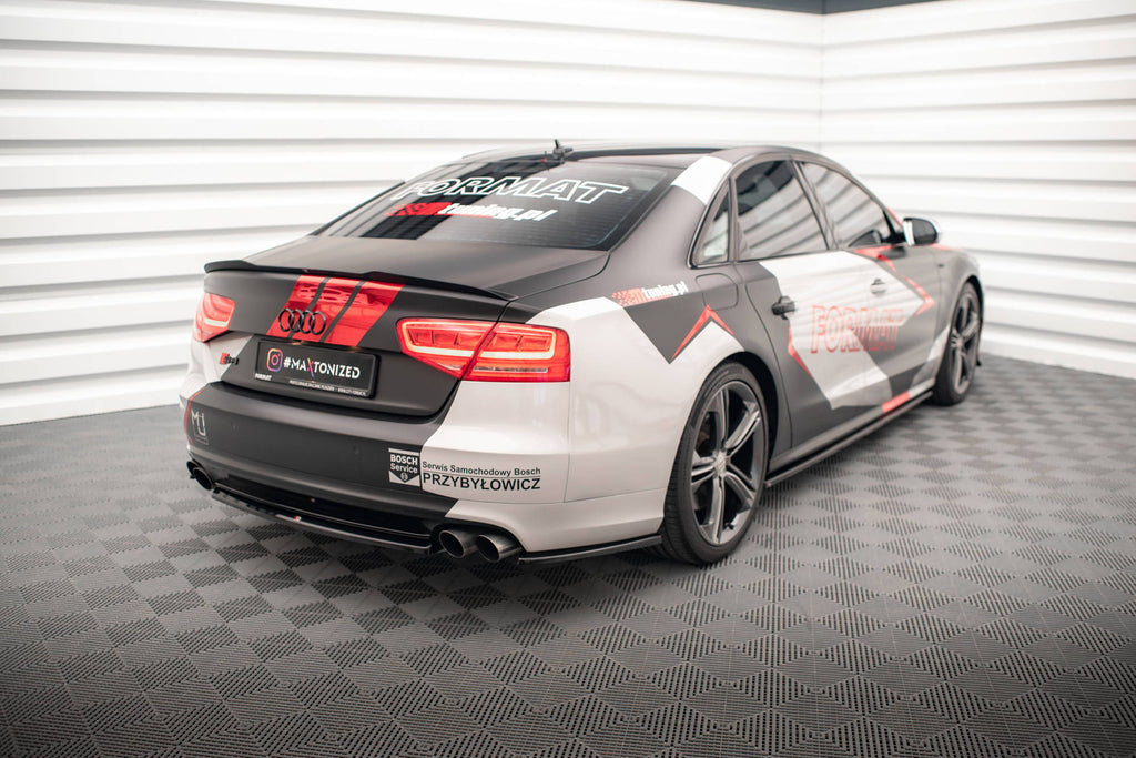 MAXTON DESIGN REAR SIDE SPLITTERS AUDI S8 D4