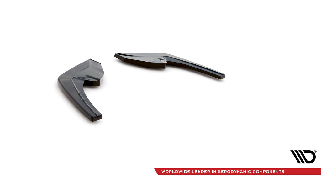 MAXTON DESIGN REAR SIDE SPLITTERS BMW 1 F20 FACELIFT M-POWER (set for Maxton valance)