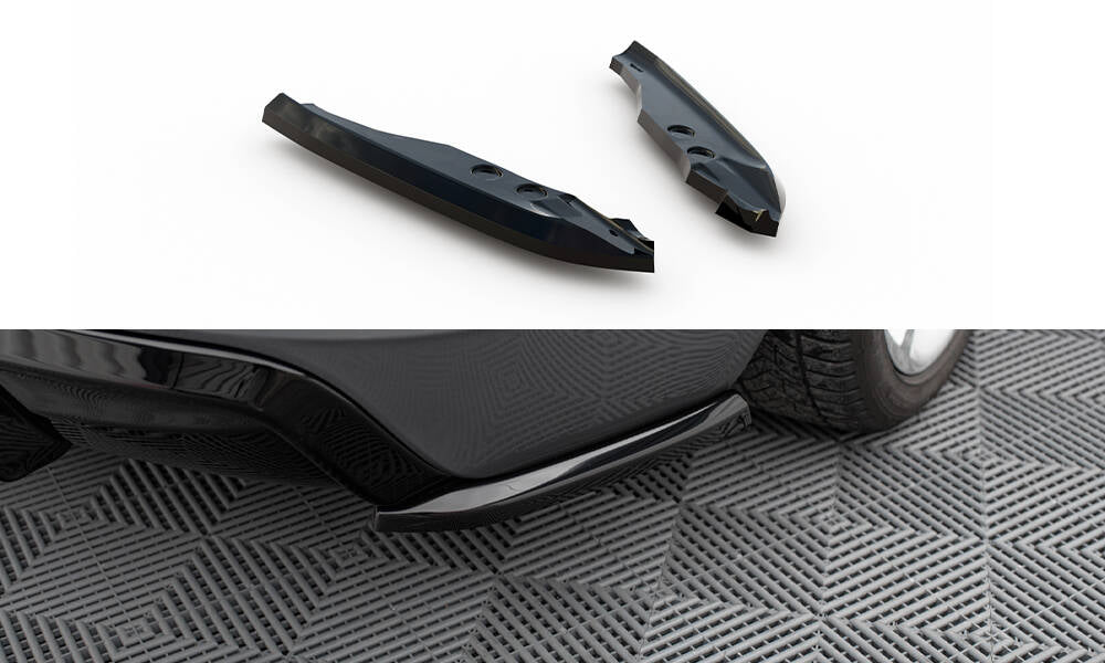 MAXTON DESIGN Rear Side Splitters BMW 1 M-Pack E82