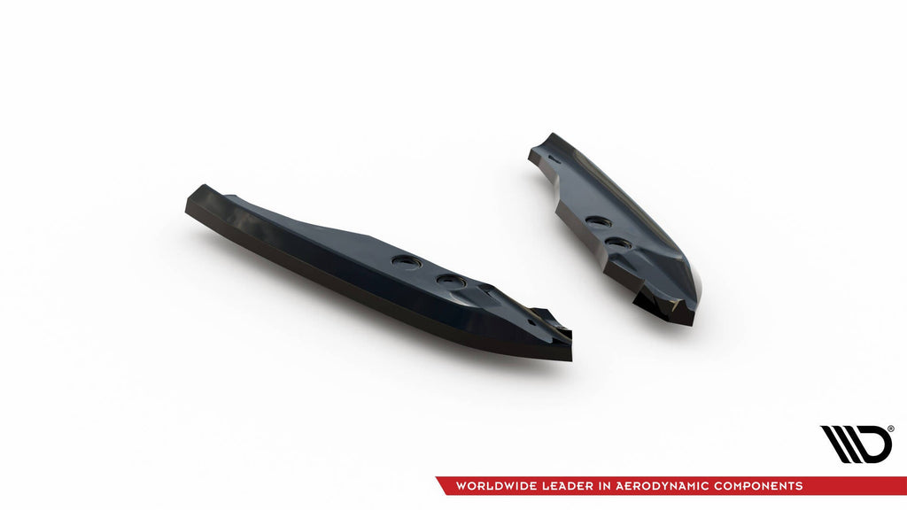 MAXTON DESIGN Rear Side Splitters BMW 1 M-Pack E82