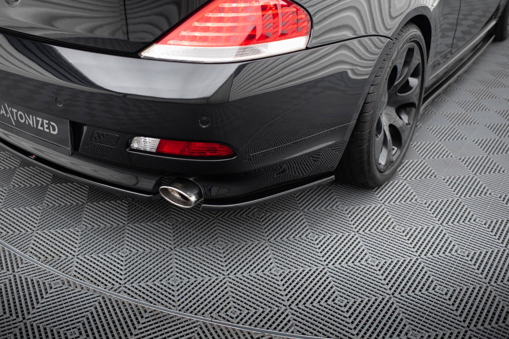 MAXTON DESIGN REAR SIDE SPLITTERS BMW 6 E63 / E64 (PREFACE MODEL)
