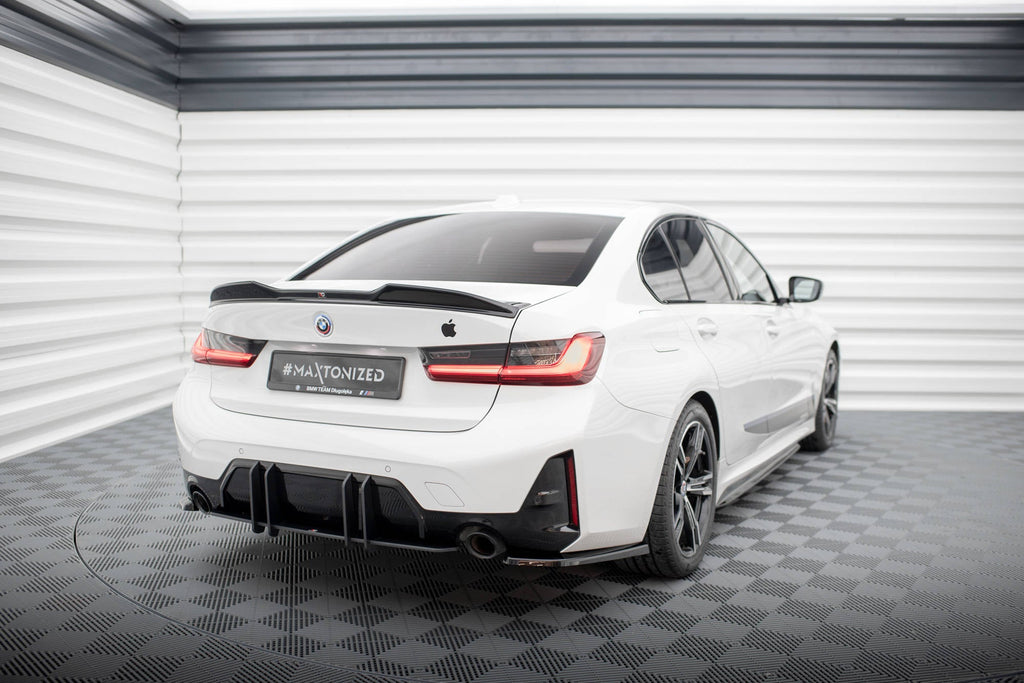 MAXTON DESIGN REAR SIDE SPLITTERS BMW M-PACK G20 / G21 FACELIFT