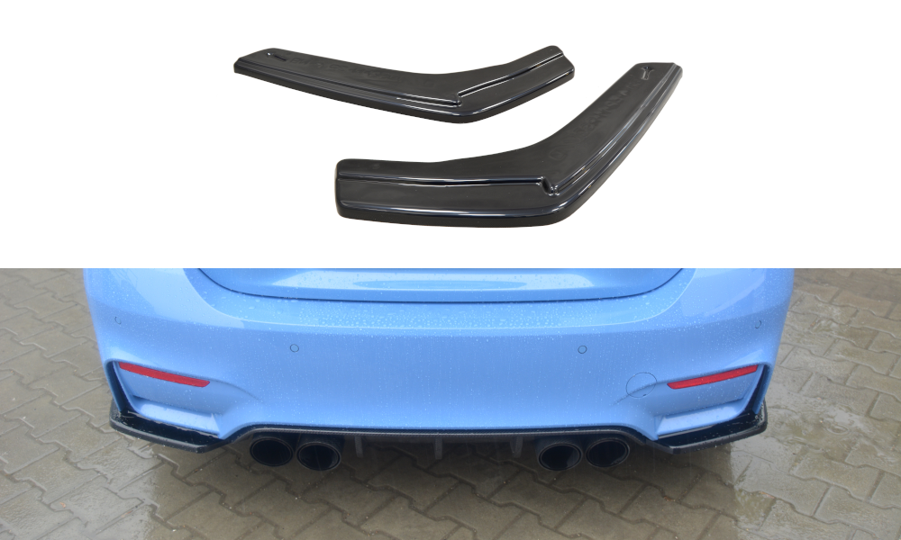 MAXTON DESIGN REAR SIDE SPLITTERS BMW M4 F82