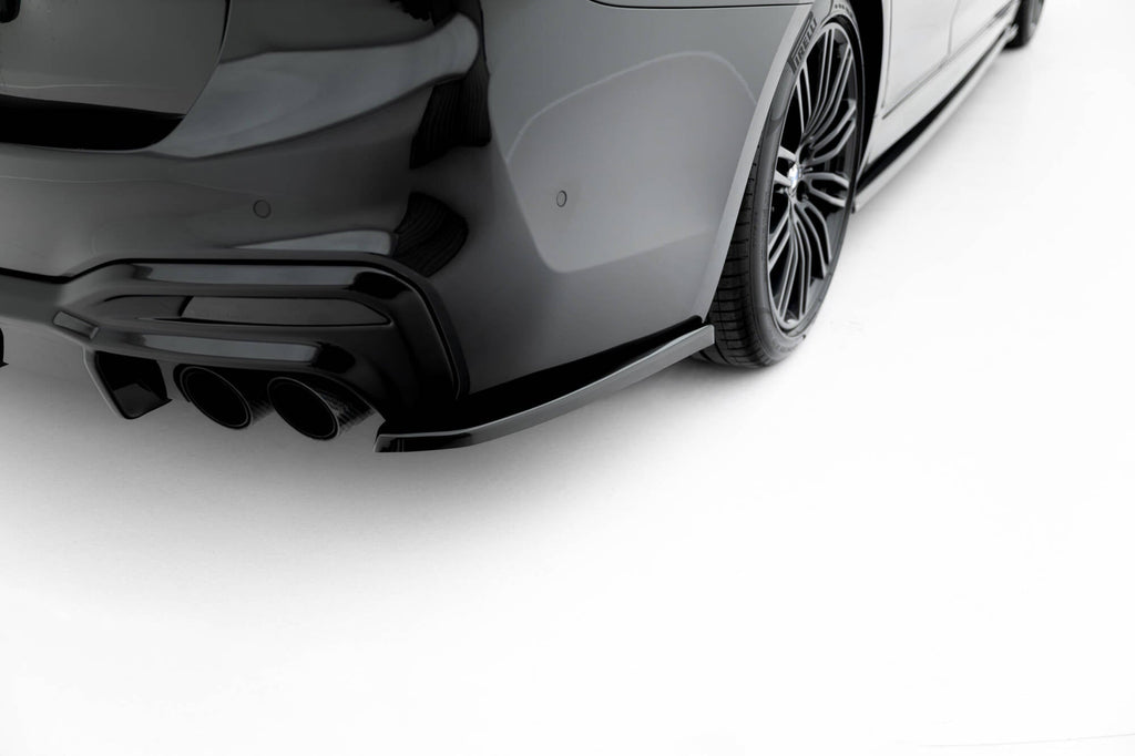 MAXTON DESIGN Rear Side Splitters BMW M550i Sedan G30 (set for valance)