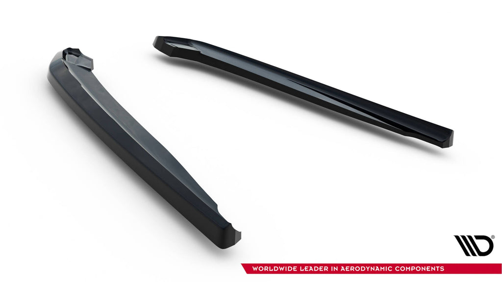 MAXTON DESIGN Rear Side Splitters BMW M550i Sedan G30 (set for valance)