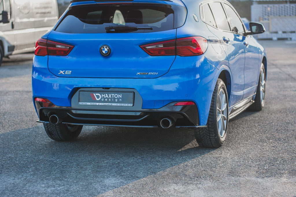 MAXTON DESIGN REAR SIDE SPLITTERS BMW X2 F39 M-PACK