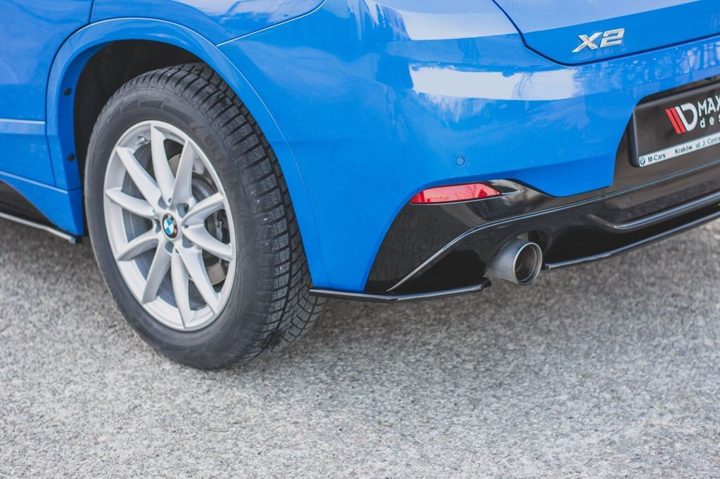 MAXTON DESIGN REAR SIDE SPLITTERS BMW X2 F39 M-PACK