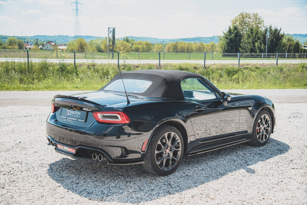 MAXTON DESIGN REAR SIDE SPLITTERS FIAT 124 SPIDER ABARTH