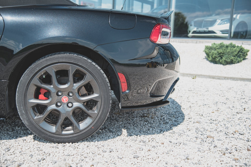 MAXTON DESIGN REAR SIDE SPLITTERS FIAT 124 SPIDER ABARTH