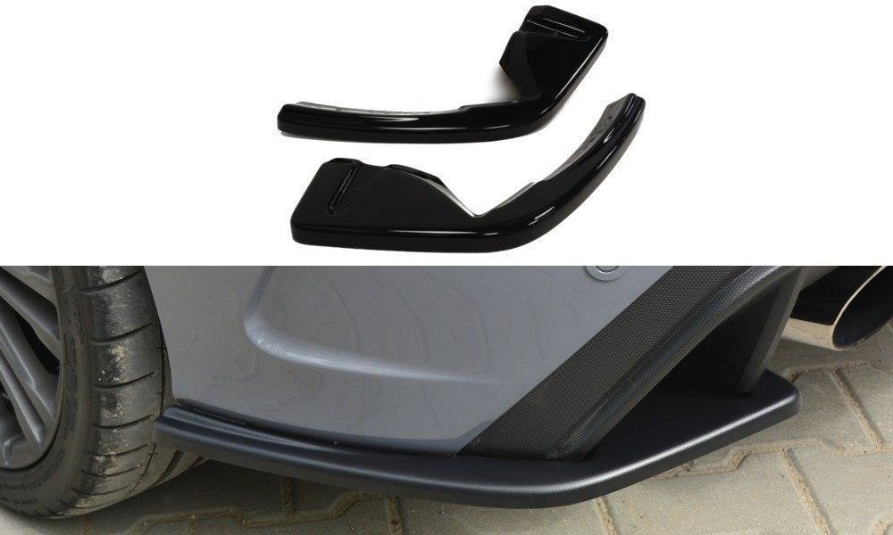 MAXTON DESIGN REAR SIDE SPLITTERS FORD FOCUS RS MK3