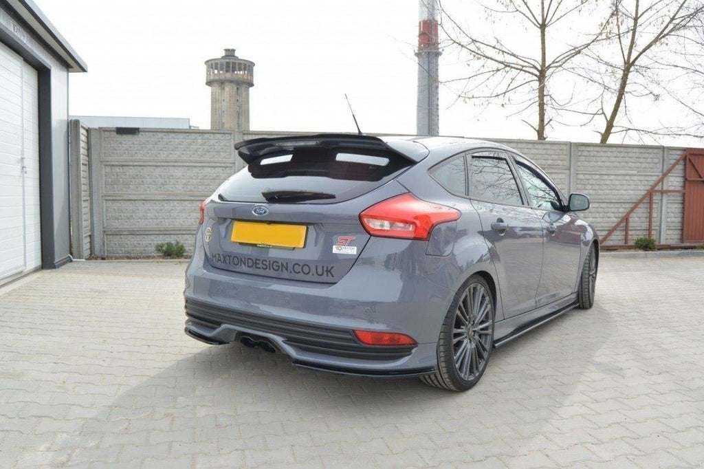 MAXTON DESIGN REAR SIDE SPLITTERS FORD FOCUS ST MK3 FL