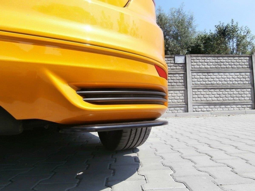 MAXTON DESIGN REAR SIDE SPLITTERS FORD FOCUS ST MK3 HATCHBACK