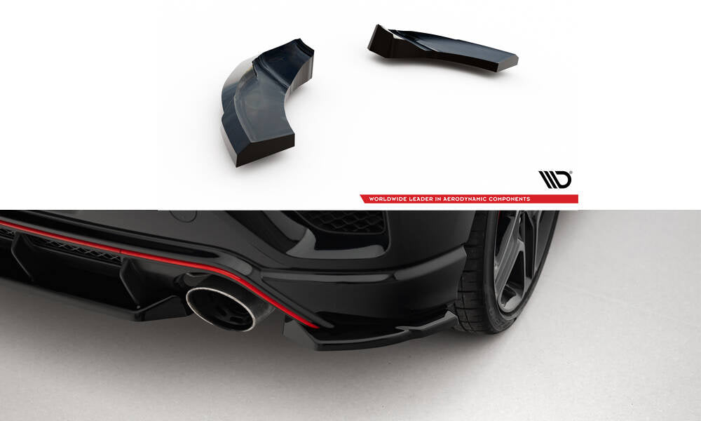 MAXTON DESIGN Rear Side Splitters Hyundai Veloster N Mk2