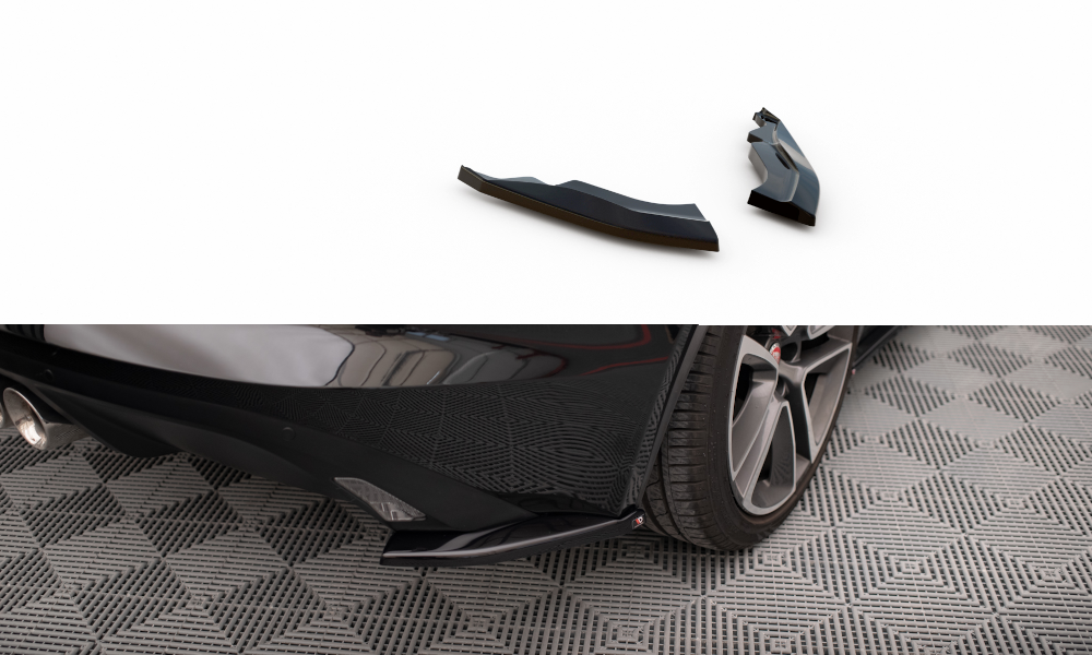 MAXTON DESIGN REAR SIDE SPLITTERS JAGUAR F-TYPE MK1 FACELIFT