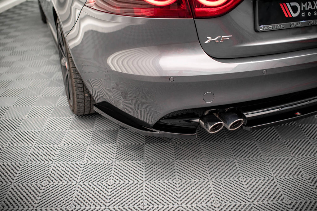 MAXTON DESIGN REAR SIDE SPLITTERS JAGUAR XF R-SPORT MK2