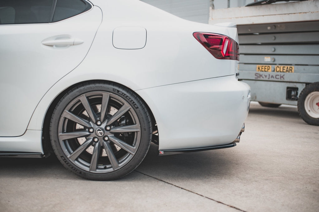 MAXTON DESIGN REAR SIDE SPLITTERS LEXUS IS F MK2