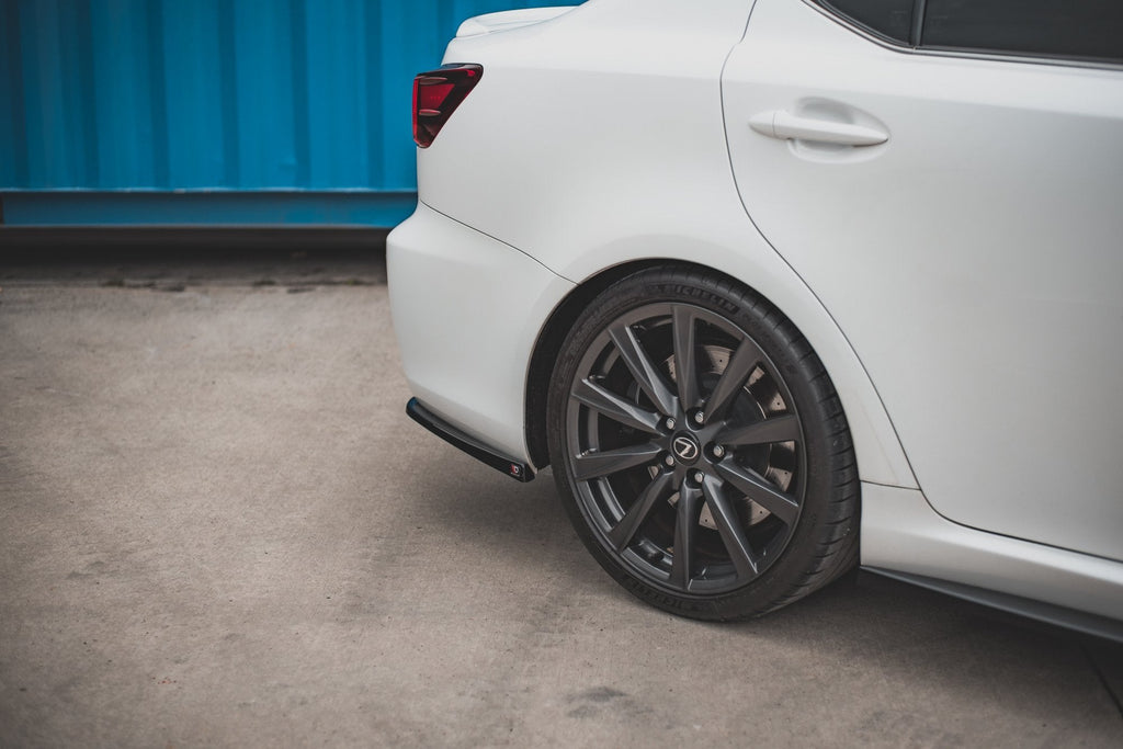 MAXTON DESIGN REAR SIDE SPLITTERS LEXUS IS F MK2