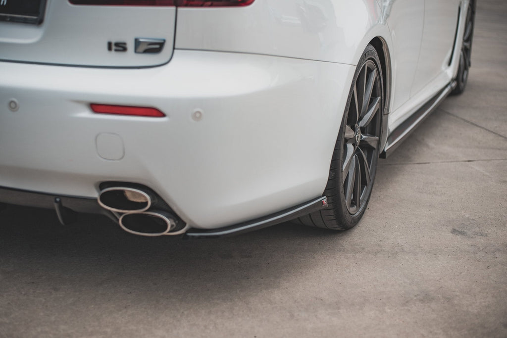 MAXTON DESIGN REAR SIDE SPLITTERS LEXUS IS F MK2