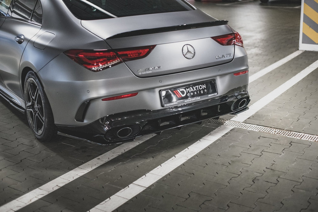 MAXTON DESIGN REAR SIDE SPLITTERS MERCEDES-AMG CLA 35 / 45 C118