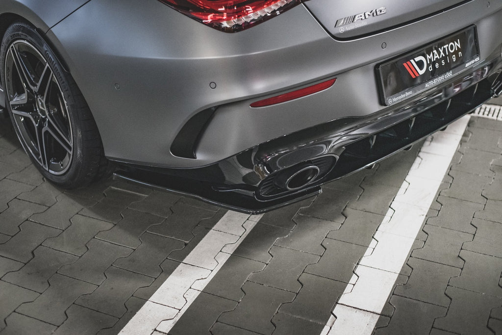 MAXTON DESIGN REAR SIDE SPLITTERS MERCEDES-AMG CLA 35 / 45 C118