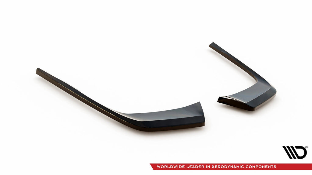 MAXTON DESIGN REAR SIDE SPLITTERS MERCEDES-BENZ C AMG-LINE / 43 AMG W206