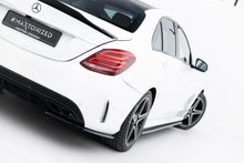 Load image into Gallery viewer, MAXTON DESIGN Rear Side Splitters Mercedes-Benz C AMG-Line Sedan W205