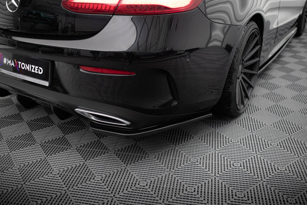 MAXTON DESIGN REAR SIDE SPLITTERS MERCEDES-BENZ E-CLASS W213 COUPE (C238) / CABRIOLET (A238) AMG-LINE