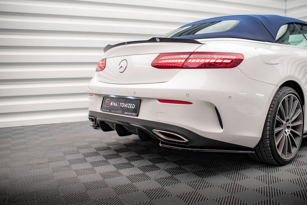 MAXTON DESIGN REAR SIDE SPLITTERS MERCEDES-BENZ E-CLASS W213 COUPE (C238) / CABRIOLET (A238) AMG-LINE