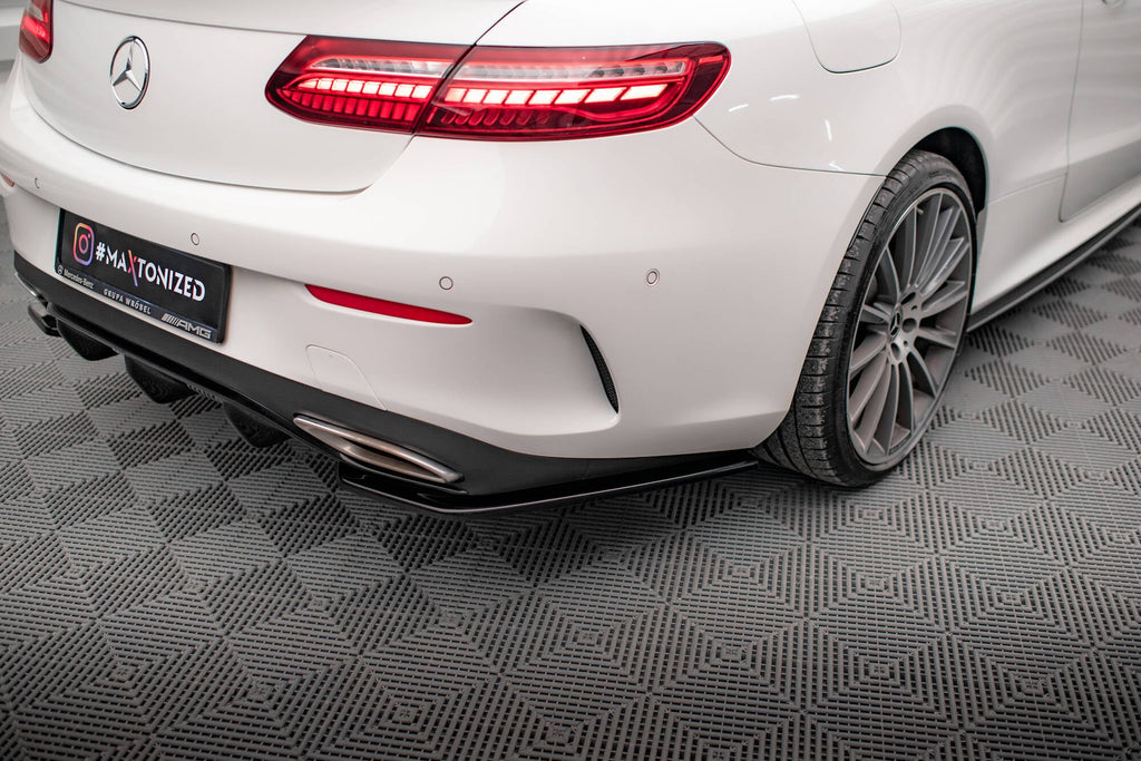 MAXTON DESIGN REAR SIDE SPLITTERS MERCEDES-BENZ E-CLASS W213 COUPE (C238) / CABRIOLET (A238) AMG-LINE