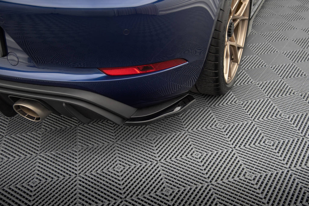 MAXTON DESIGN Rear Side Splitters Porsche 718 Cayman GT4 RS 982c