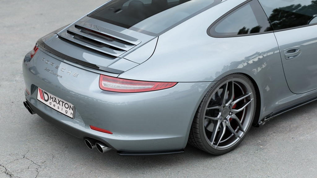 MAXTON DESIGN REAR SIDE SPLITTERS PORSCHE 911 CARRERA 991